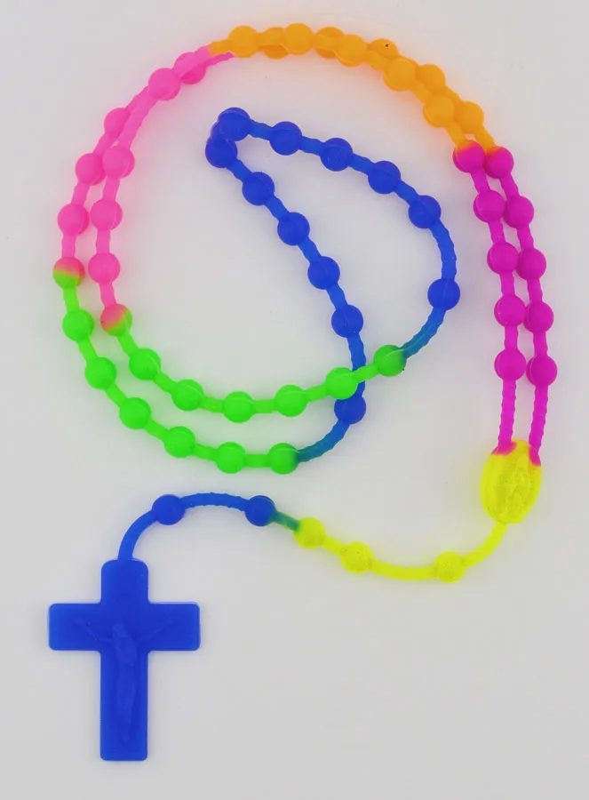 Bonte Neon Rozenkrans voor Kinderen (pic 1)