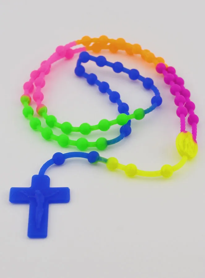 Bonte Neon Rozenkrans voor Kinderen (pic 2)