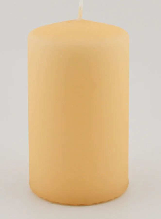 Decoratieve Kaars Mat Fluweel - Crème (pic 1)