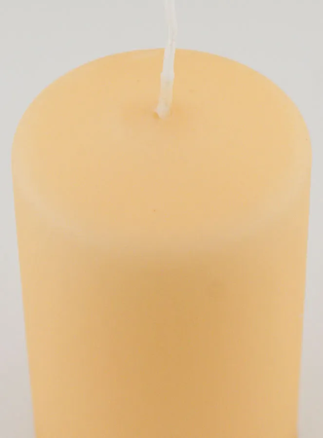 Decoratieve Kaars Mat Fluweel - Crème (pic 4)