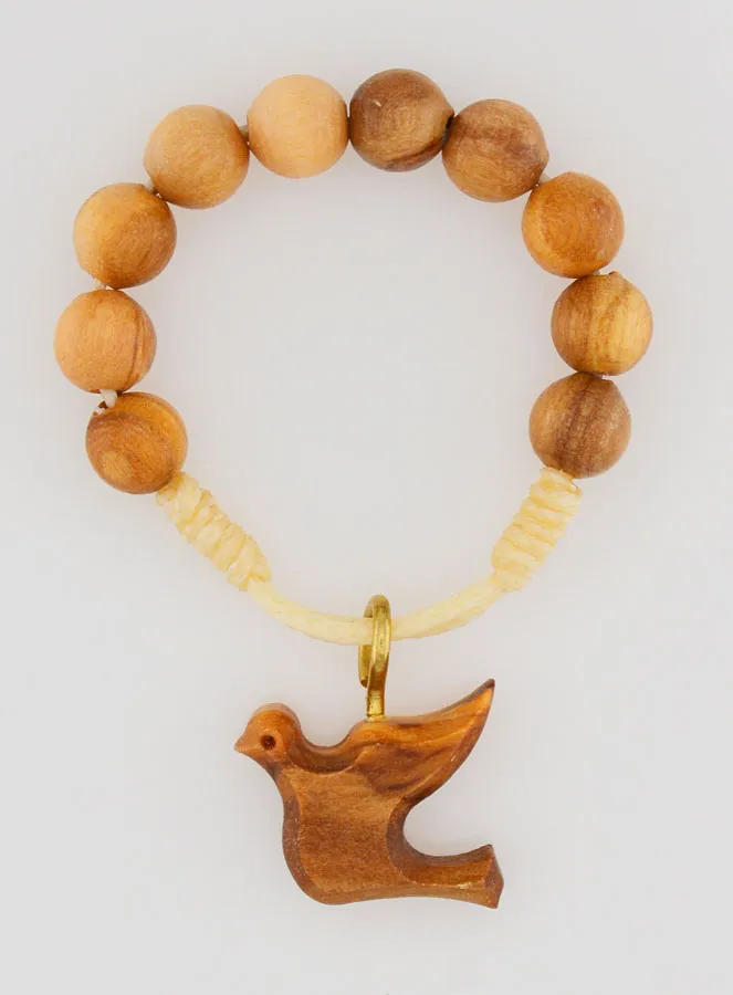Armband Tientje Heilige Geest van Olijfhout (pic 1)
