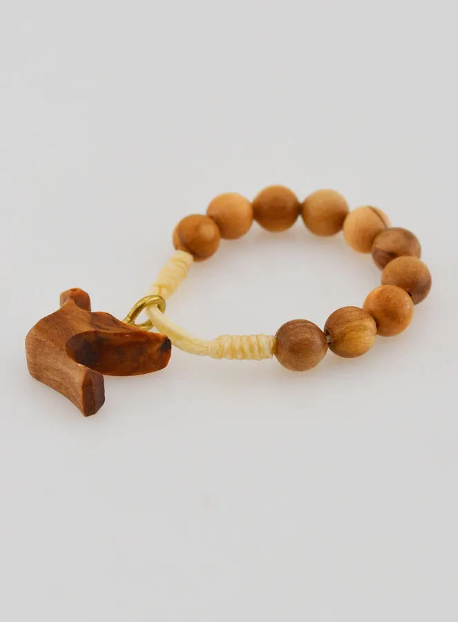 Armband Tientje Heilige Geest van Olijfhout (pic 4)