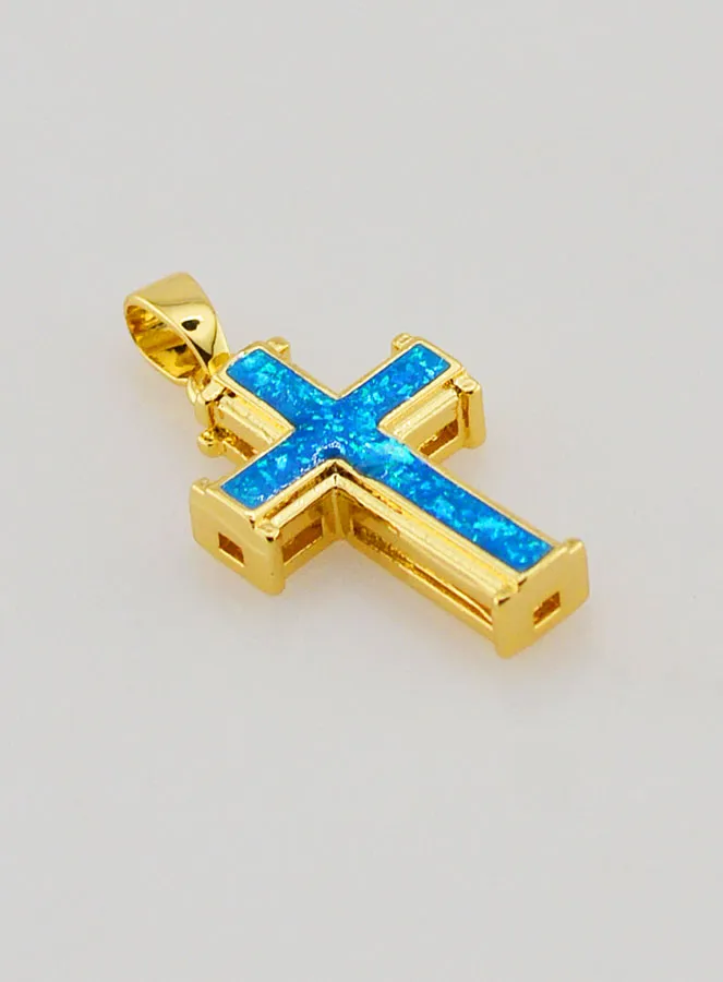 Blauwe Kruishanger - 17 mm (pic 3)