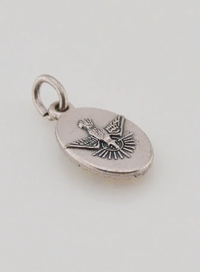 Medaille met Gedraaide Rand 15 mm - Heilig Hart van Maria (pic 4)