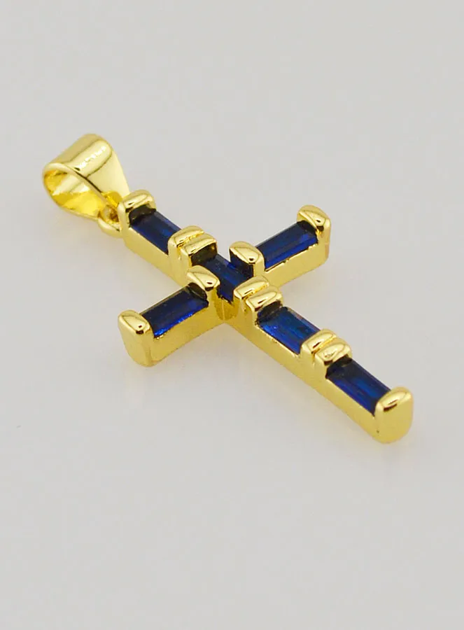 Kruis Hanger Blauw - 23 mm (pic 2)