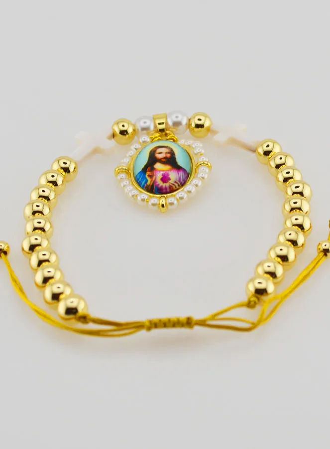 Verstelbare Armband - Heilig Hart van Jezus (pic 2)
