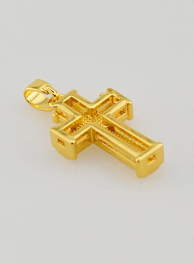 Witte Kruis-Hanger - 17mm (pic 4)