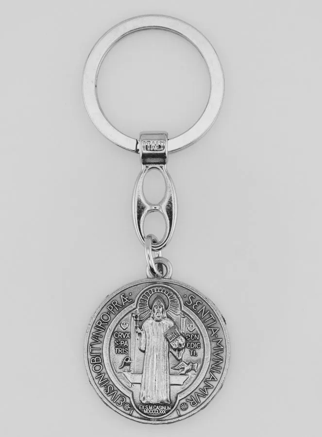 Sleutelhanger met Medaille van Sint Benedictus (pic 1)