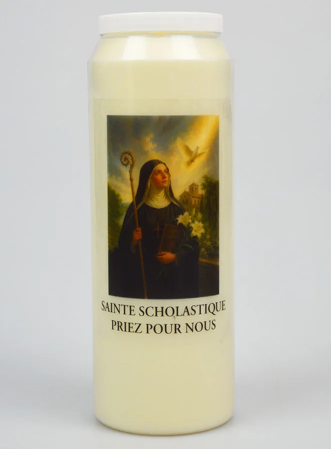 Noveenkaars voor de Heilige Scholastica (pic 1)