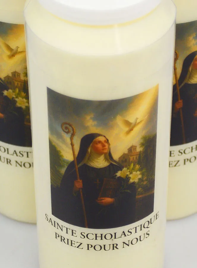 Set 3 Noveenkaarsen tot de Heilige Scholastica (pic 4)