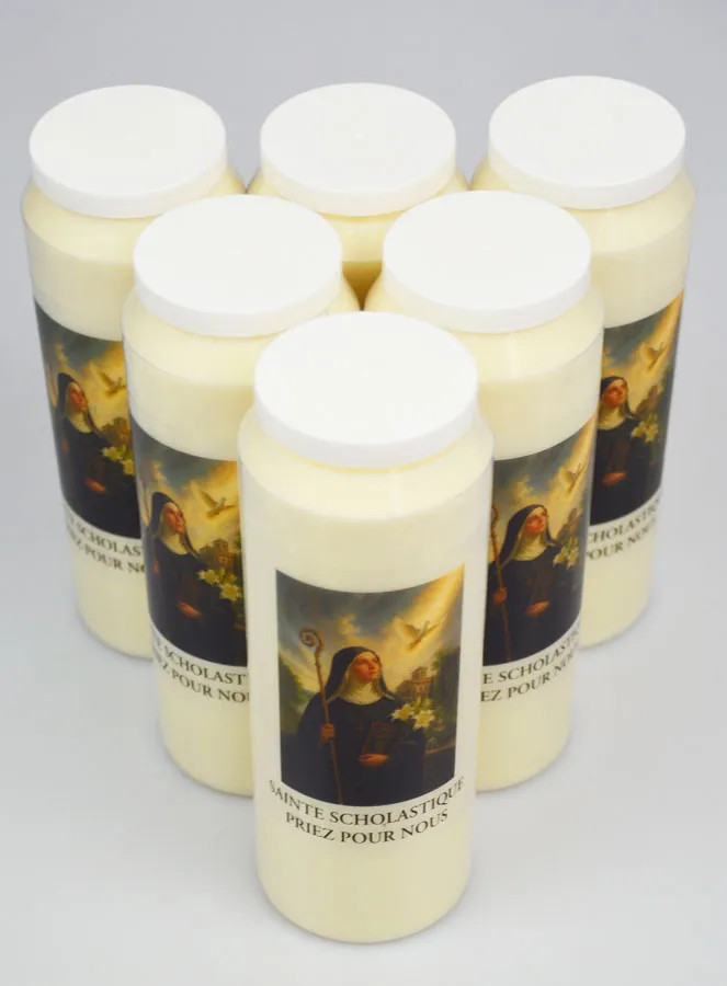 Set 6 Noveenkaarsen tot de Heilige Scholastica (pic 2)