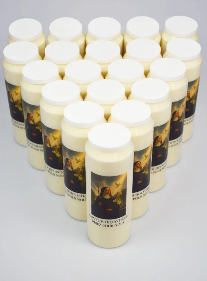 Set 20 Noveenkaarsen tot de Heilige Scholastica (pic 2)