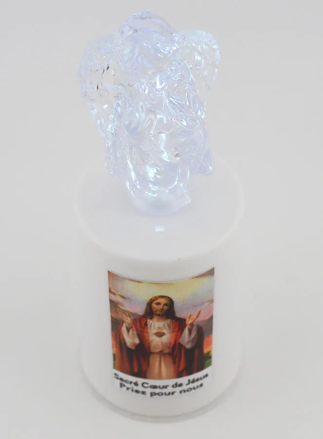 LED-kerkkaars Heilig Hart van Jezus - 60 dagen (pic 4)