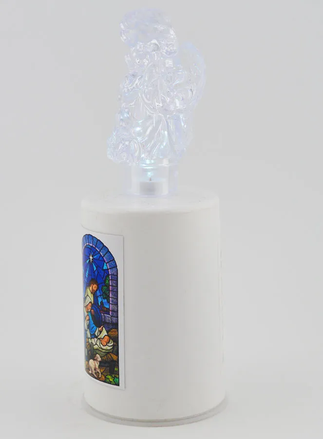 LED-Kerkkaars met Kerstmotief – 60 dagen (pic 2)
