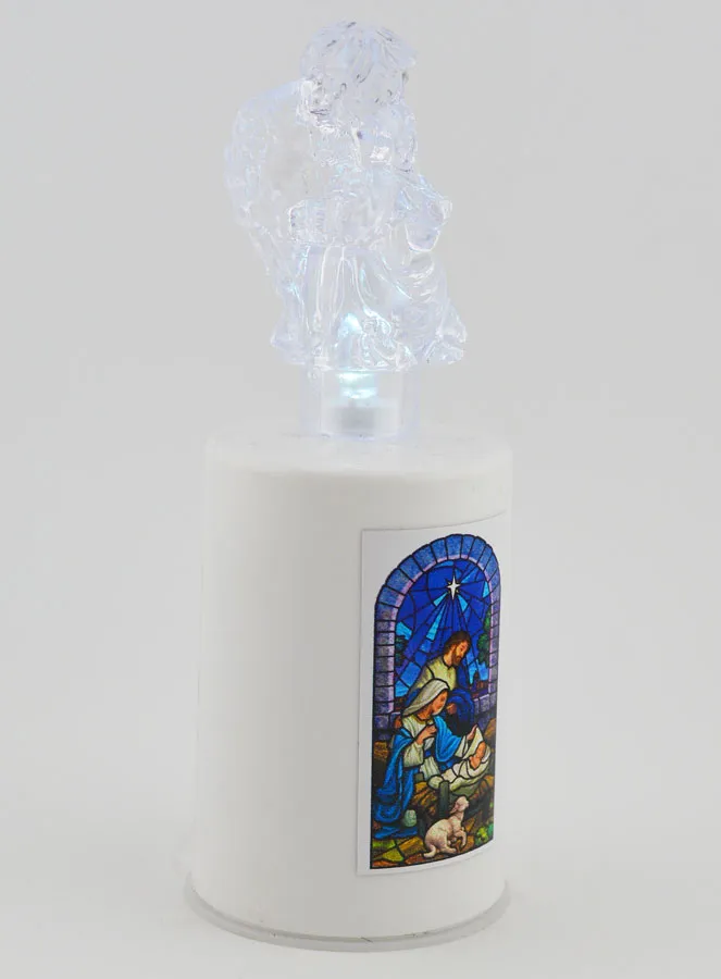 LED-Kerkkaars met Kerstmotief – 60 dagen (pic 3)