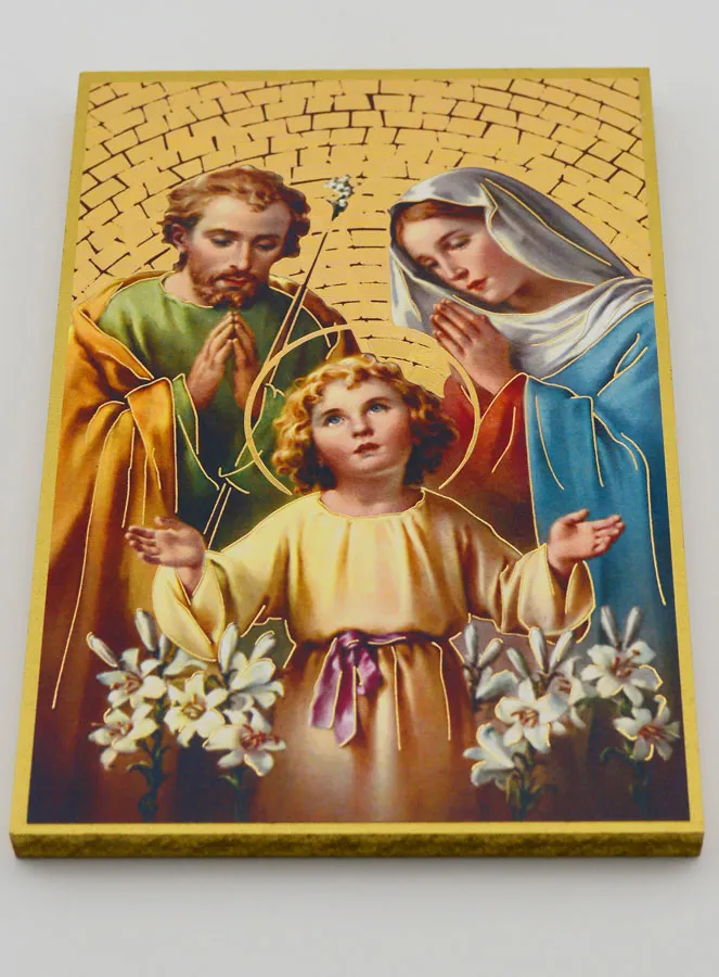 Fotolijst Icoon Heilige Familie - 15 cm (pic 2)