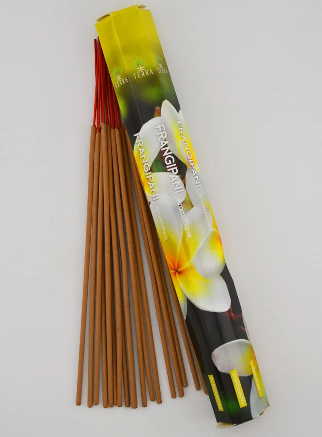 Wierookstokjes Frangipani 30g - Zonder Houtskool (pic 1)