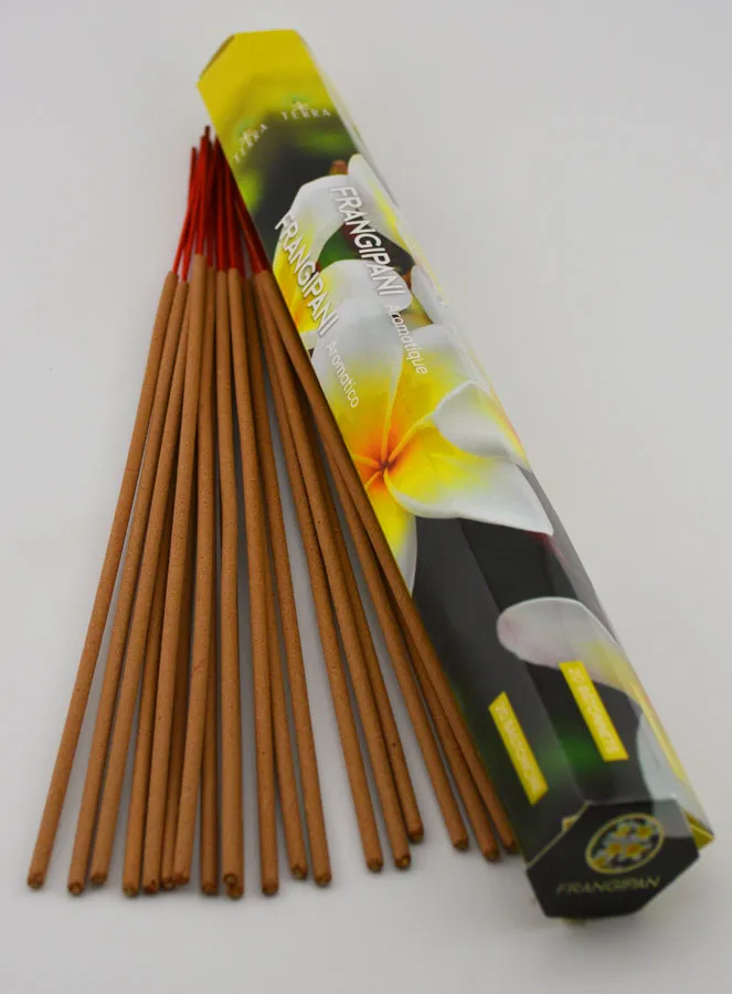 Wierookstokjes Frangipani 30g - Zonder Houtskool (pic 2)