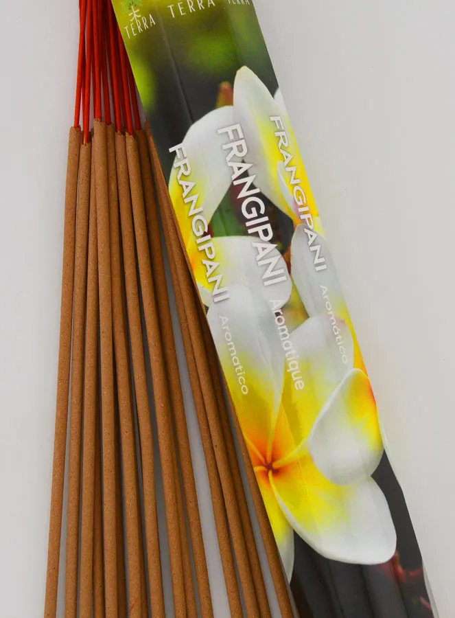 Wierookstokjes Frangipani 30g - Zonder Houtskool (pic 3)