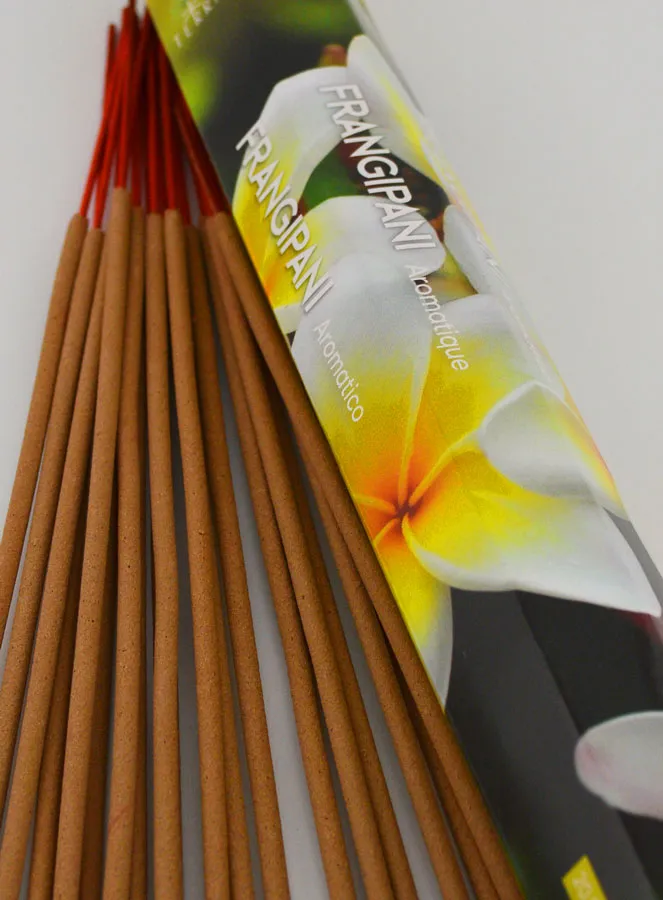 Wierookstokjes Frangipani 30g - Zonder Houtskool (pic 4)