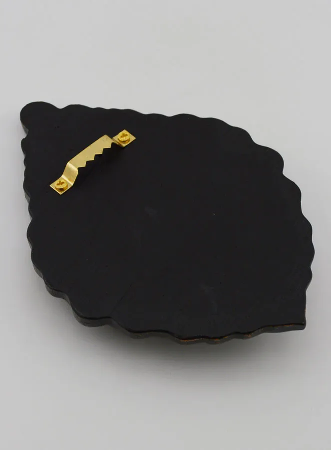 Ex Voto Wanddecoratie Zwart en Brons - 15cm (pic 4)