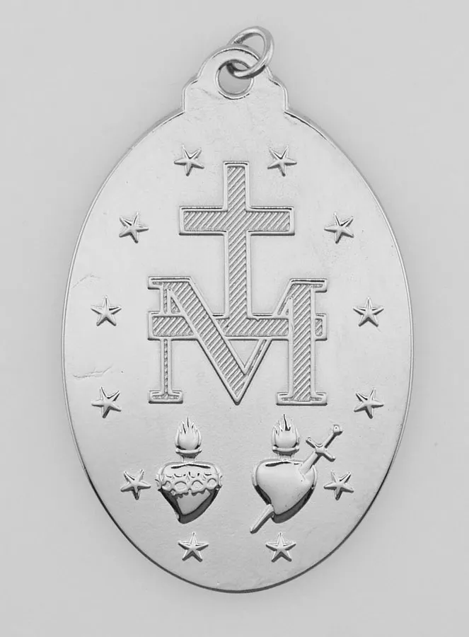 Wonderdadige Medaille Zilverkleurig - 22mm (pic 3)