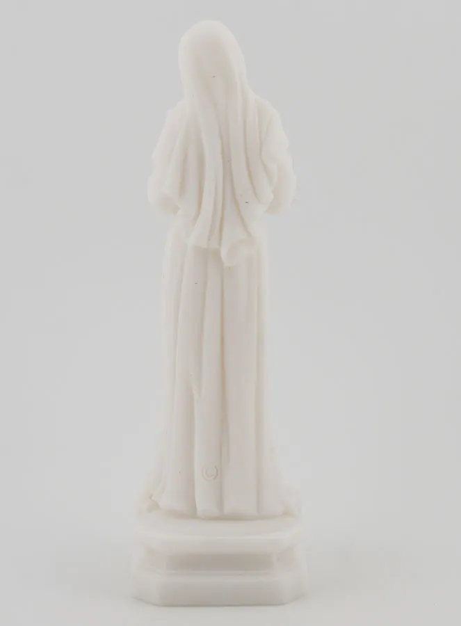 Beeldje van de Heilige Rita van Alabast - 12 cm (pic 4)