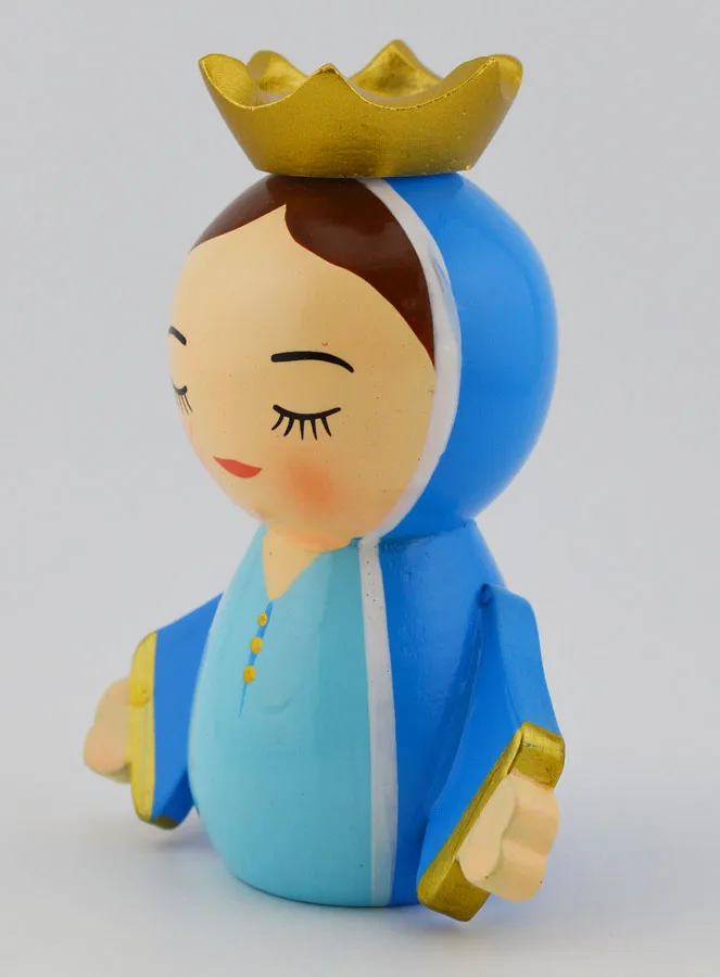 Beeldje Maria Koningin - 10cm (pic 2)
