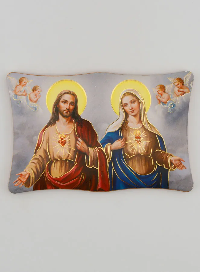 Icoon van de Heilige Harten van Jezus en Maria (pic 1)