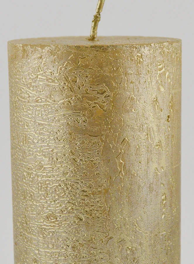 Moderne Decoratieve Kaars - Champagne Kleur (pic 3)