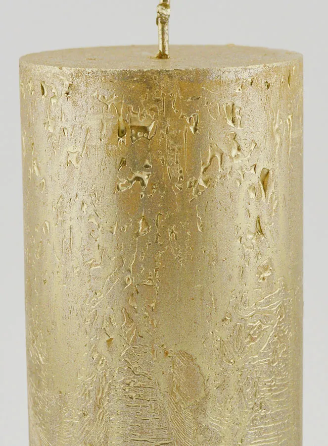 Moderne Kerstkaars - Champagne (pic 3)