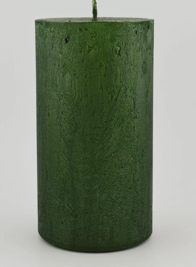 Moderne Kerstkaars - Dennen Groen (pic 1)