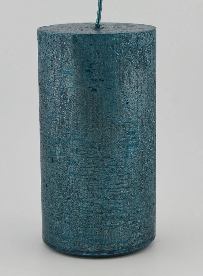 Moderne Decoratieve Kaars - Blauwgroen (pic 1)