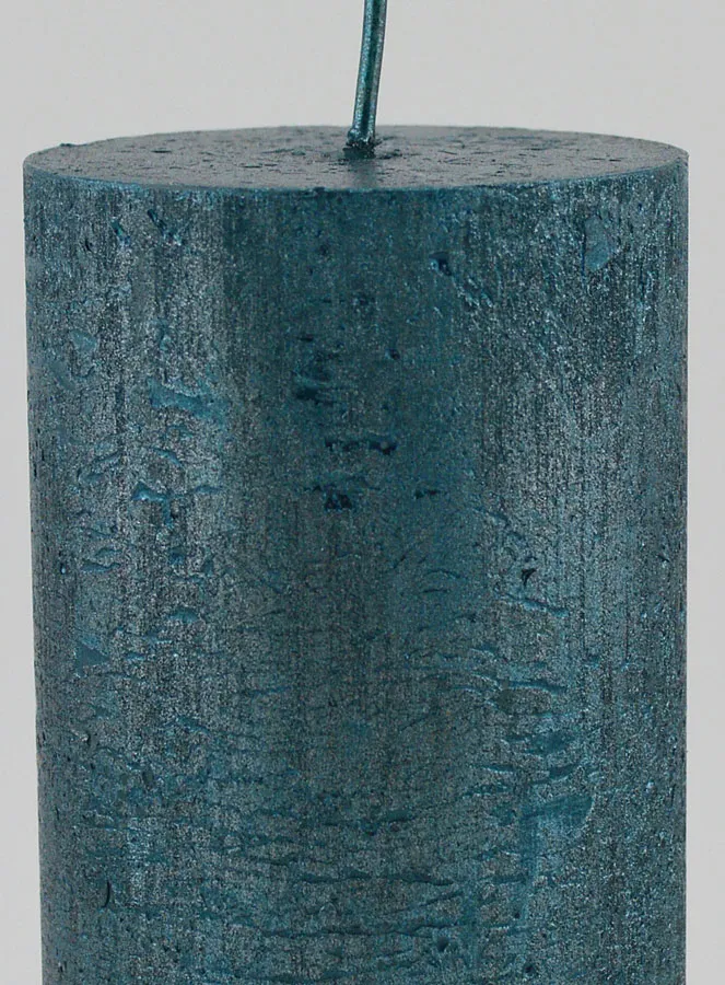 Moderne Decoratieve Kaars - Blauwgroen (pic 3)