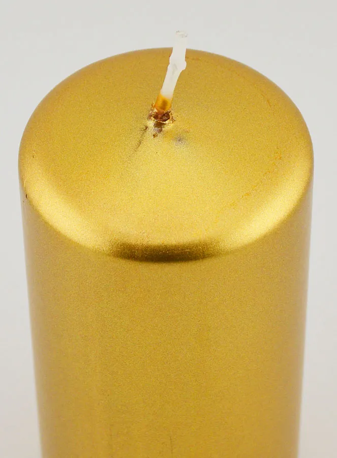 Metallic Kerstkaars - Goud (pic 4)