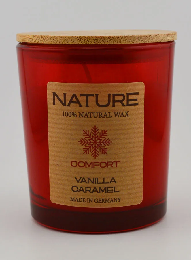 Biologische Geurkaars - Vanille Karamel (pic 1)