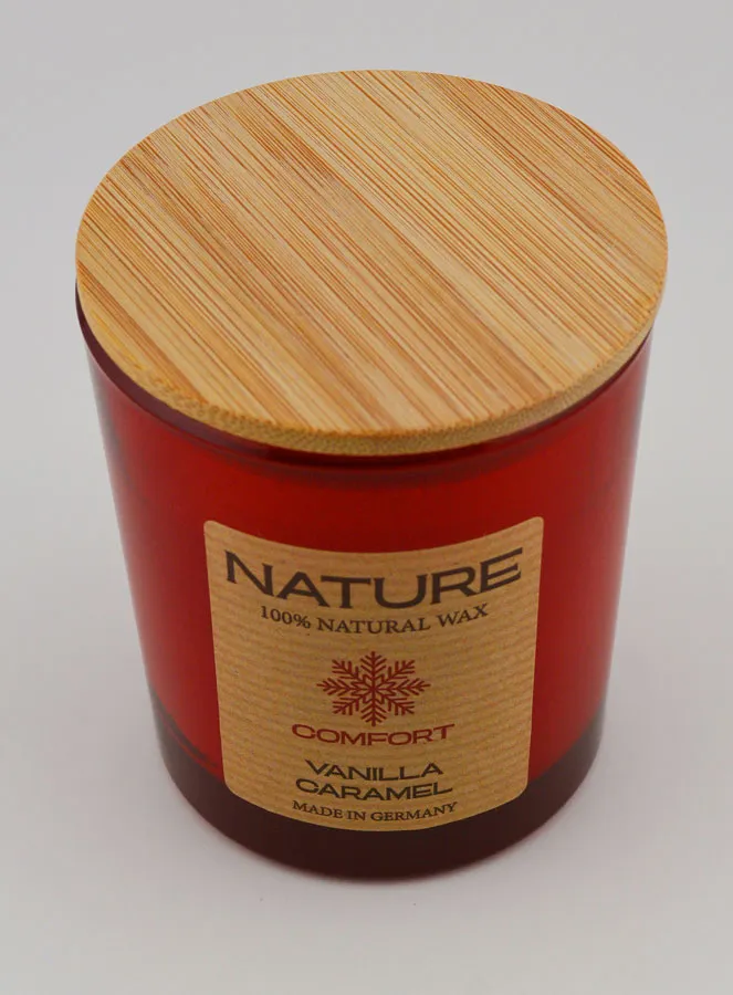 Biologische Geurkaars - Vanille Karamel (pic 2)