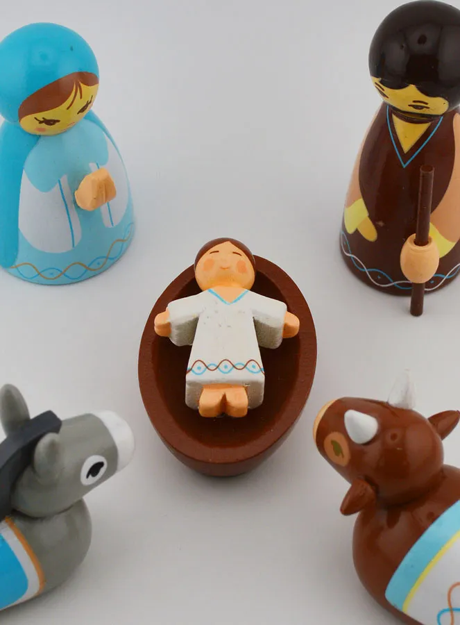 Kerststal voor Kinderen - Blauwe Maria (pic 2)