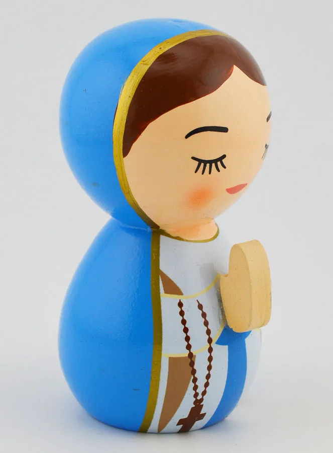 Beeldje Biddende Maria - 10cm (pic 3)