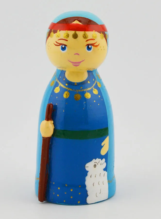 Houten beeldje - Sara (pic 1)