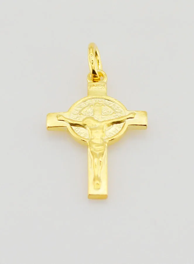 Hanger Kruis van Sint Benedictus - 24mm (pic 2)