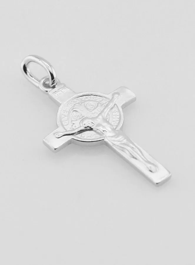 Hanger Kruis van Sint Benedictus - 24mm (pic 3)