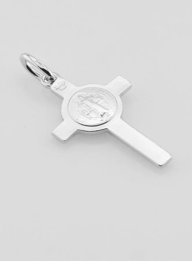 Hanger Kruis van Sint Benedictus - 24mm (pic 4)