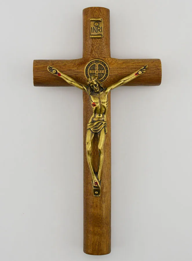Kruisbeeld van de Heilige Wonden van Christus - 17cm (pic 1)