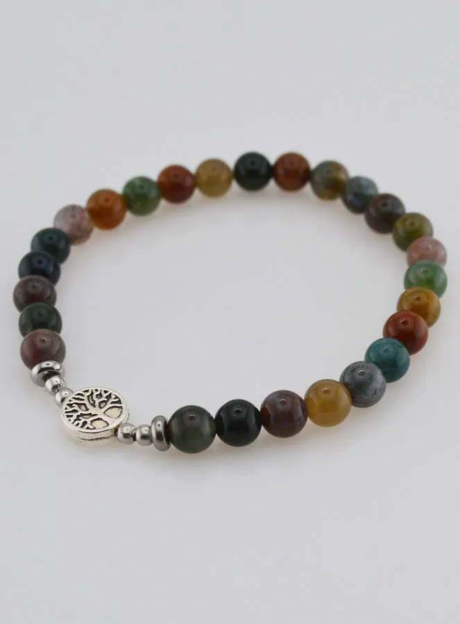 Edelsteen Armband - Indiase Agaat en Levensboom (pic 3)