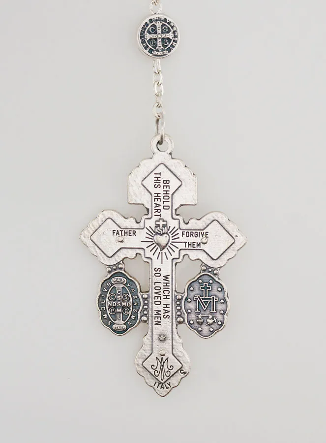 Rozenkrans van Vergeving - Heilige Benedictus en Wonderdadige Medaille (pic 3)