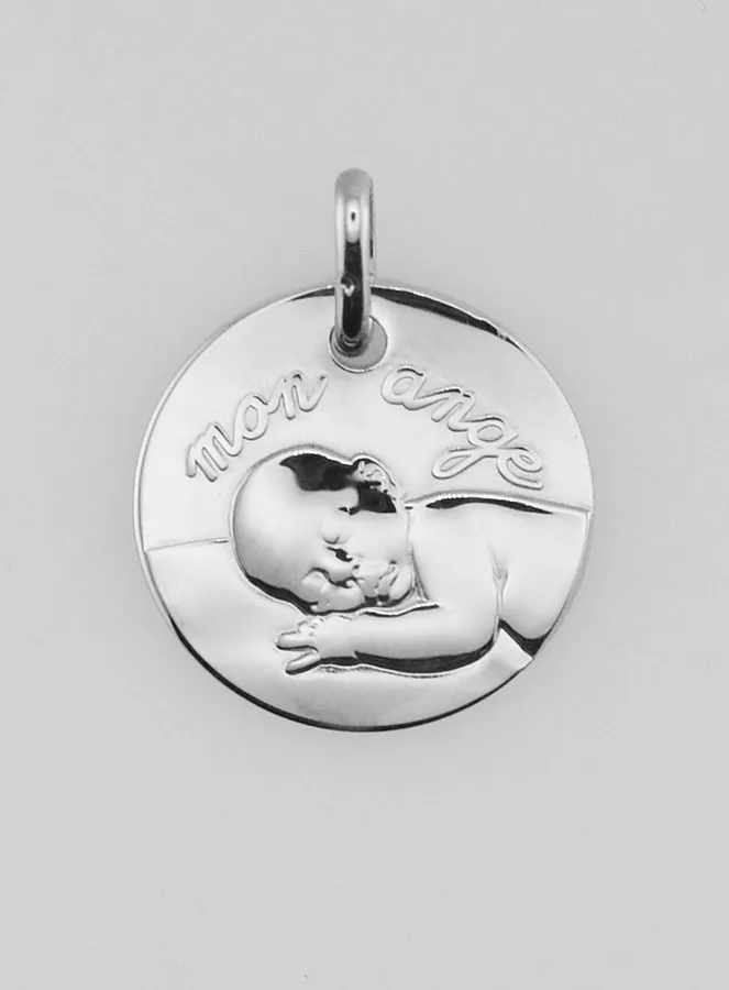 Zilveren Doopmedaille - Mijn Engel (pic 1)