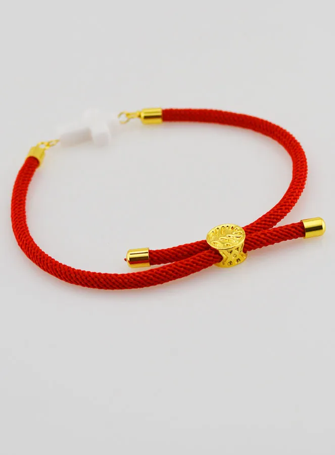 Religieuze Armband met Kruis - Rood (pic 4)