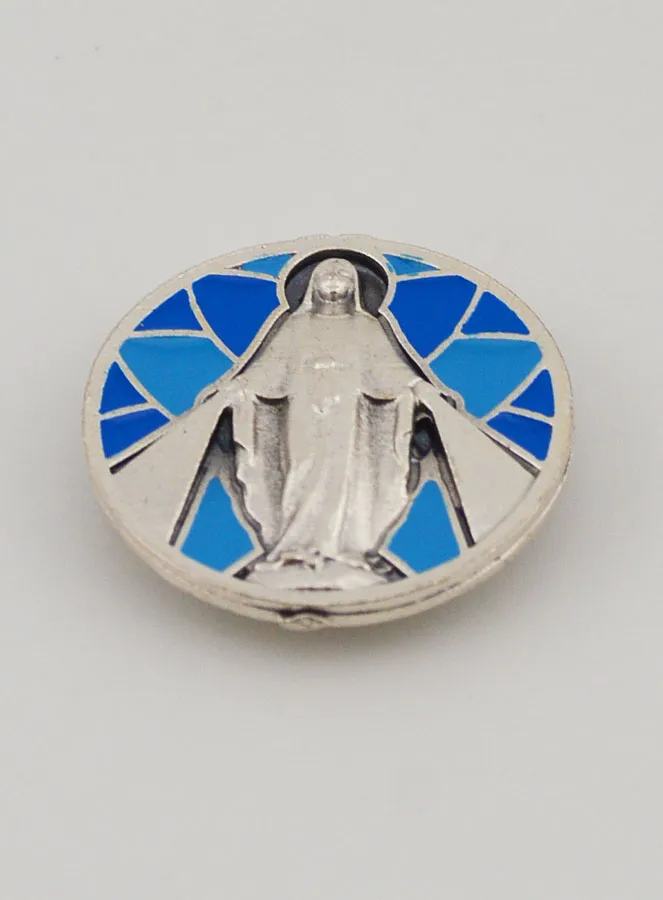 Auto Badge Magneet met Emaille - Maria Wonderdadige (pic 2)