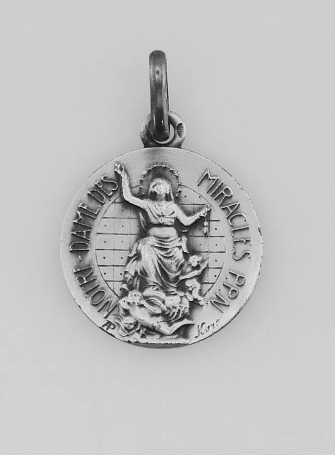Zilveren medaille van Onze-Lieve-Vrouw van de Wonderen (pic 1)